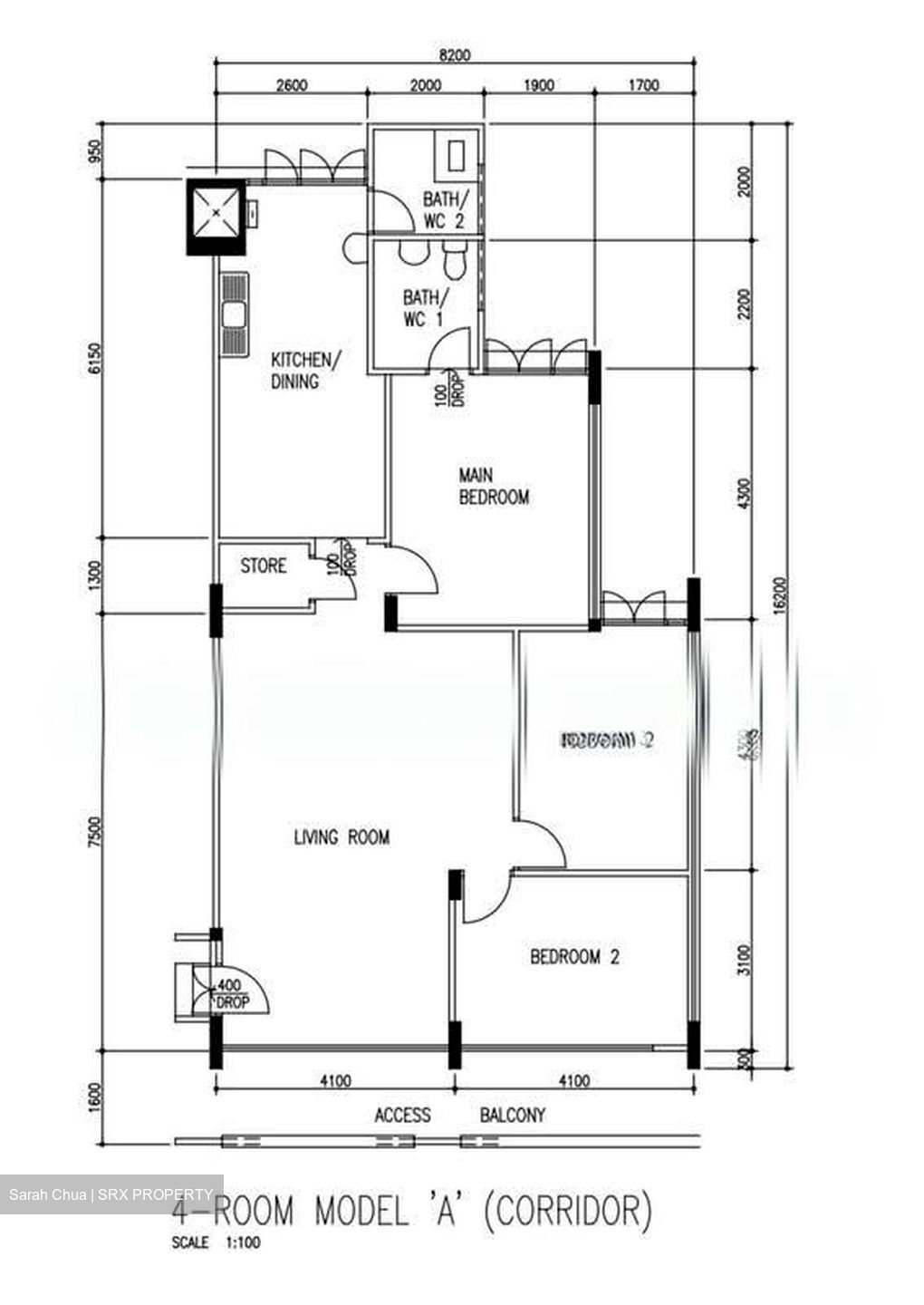 Blk 449 Jurong West Street 42 (Jurong West), HDB 4 Rooms #575138541